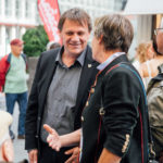 Zuhören und Gespräche führen: Das ist der erste Ansatz von Bürgerbeteiligung. (Foto: Pascal Hefti)